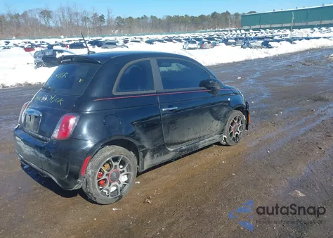 2015 Fiat 500 Turbo z USA, uszkodzony, nr VIN 3C3CFFHH1FT567729